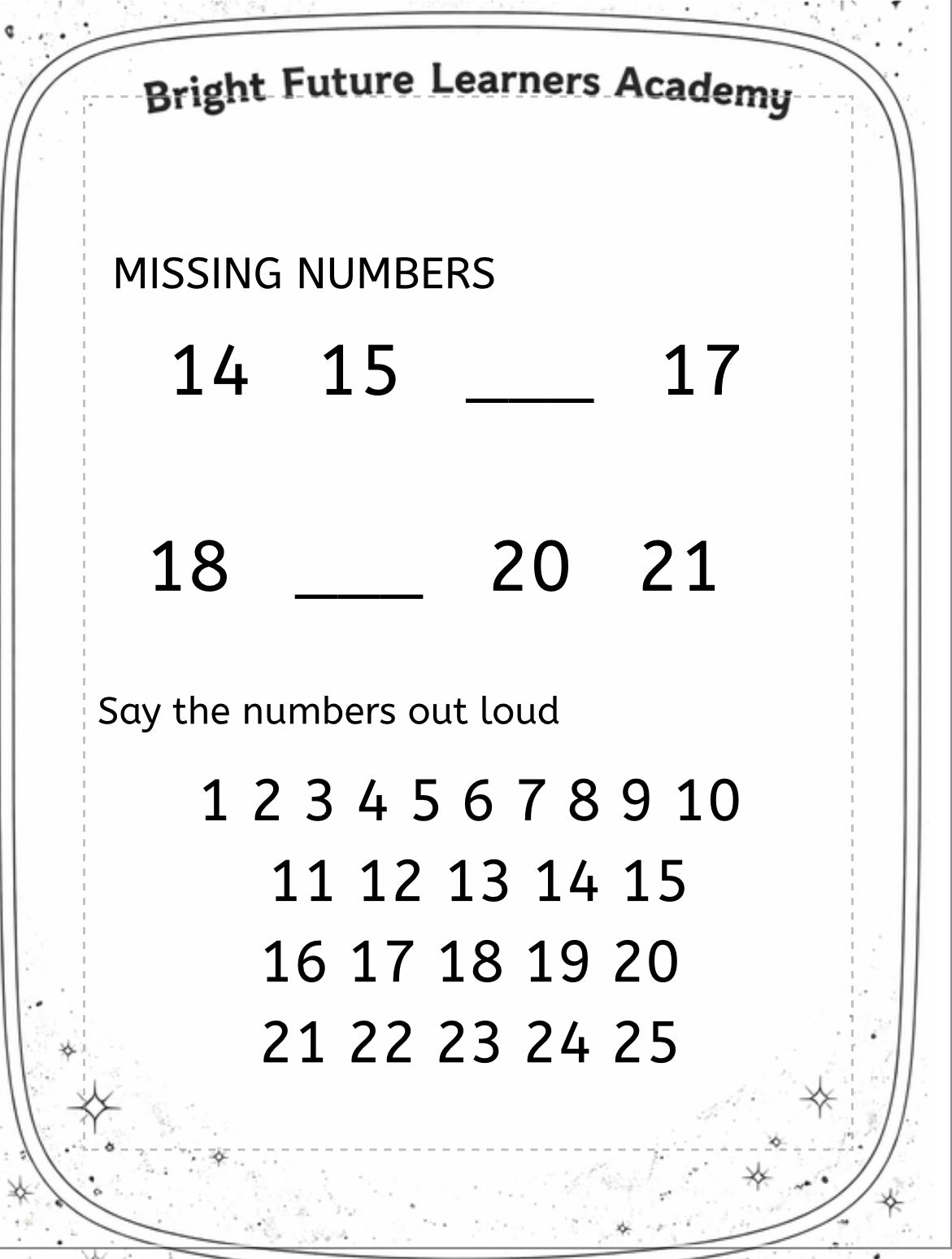 My first numbers 1-100 Workbook for kids ages 3-7 (digital download)