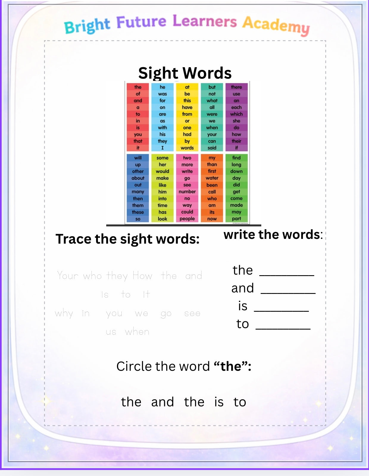 My big learning workbook for kids ages 3-7 (digital download full color)